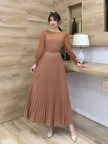 Spring New French Dress Long