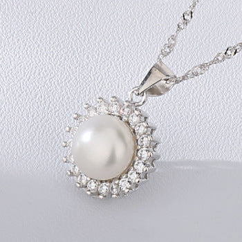 S925 Silver Vintage Freshwater Pearl Set