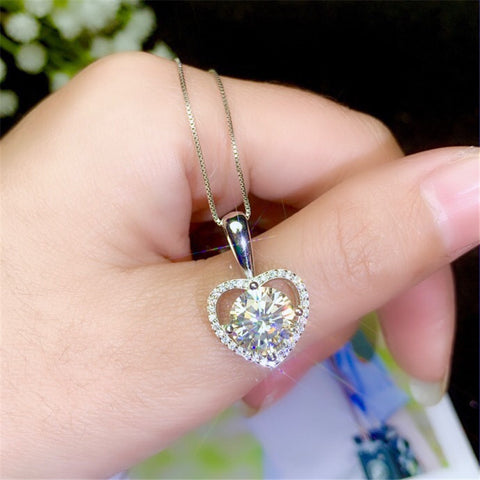 S925 Silver Pendant Tomosan Diamond