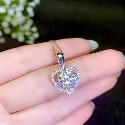 S925 Silver Pendant Tomosan Diamond