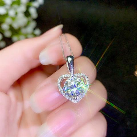 S925 Silver Pendant Tomosan Diamond