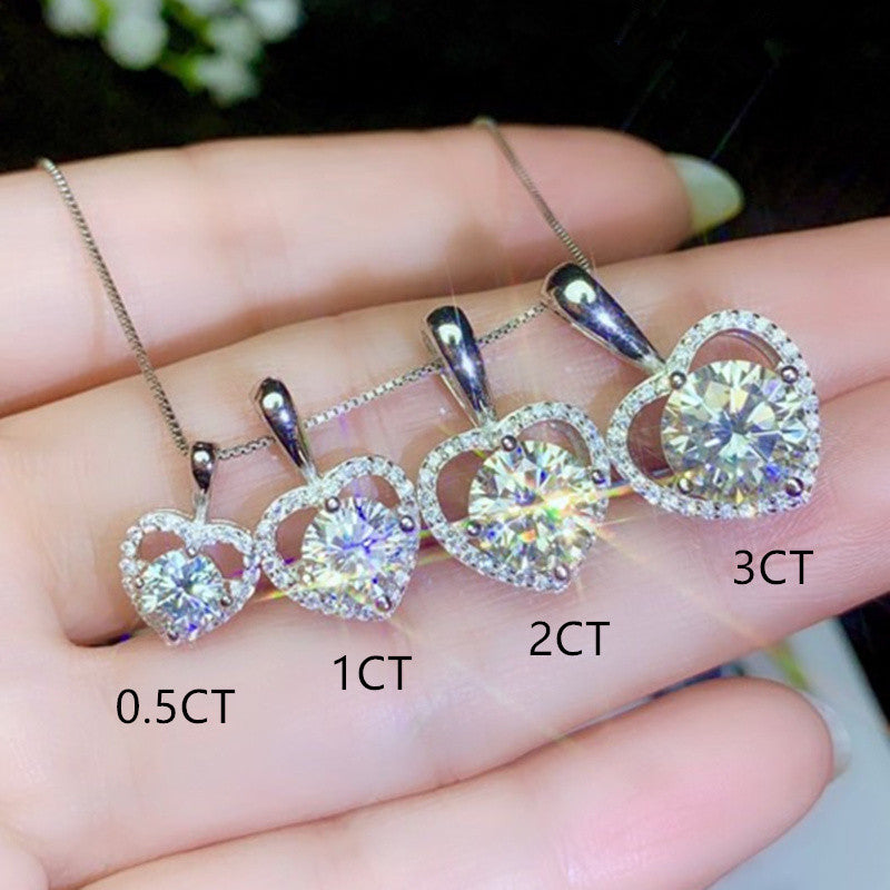 S925 Silver Pendant Tomosan Diamond