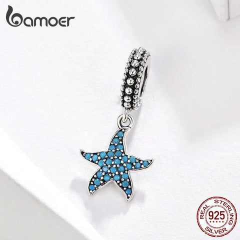 Charm 925 Sterling Silver Sea Creature Ocean Charms for Bracelet S925