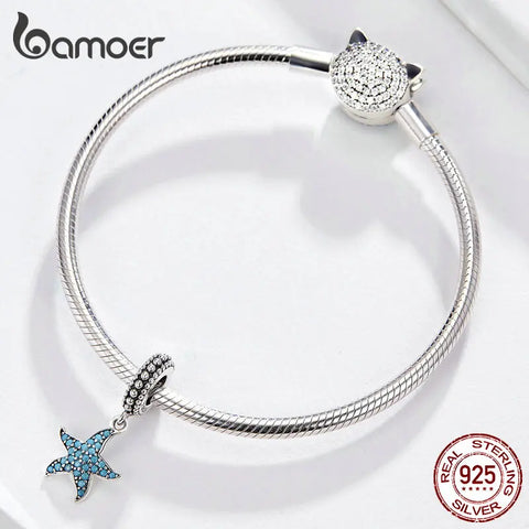 Charm 925 Sterling Silver Sea Creature Ocean Charms for Bracelet S925