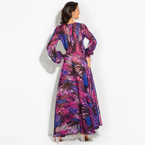 Summer dress for women Long Sleeve Maxi Dress Women