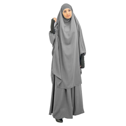 Women Hooded Muslim Hijab Dress Eid Prayer Garment Robe Abaya Long Khimar Full Cover Ramadan Gown Abayas Islamic Clothing