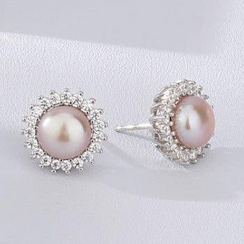 S925 Silver Vintage Freshwater Pearl Set